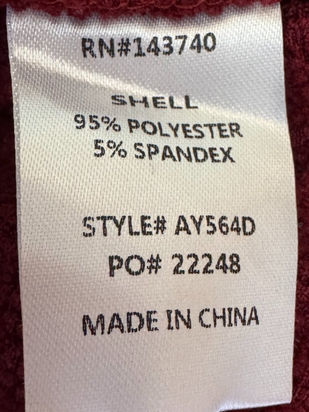 Tuckernuck Hyacinth House Madison Maxi Dress Maroon Textured Crew Neck Medium - Picture 8 of 9